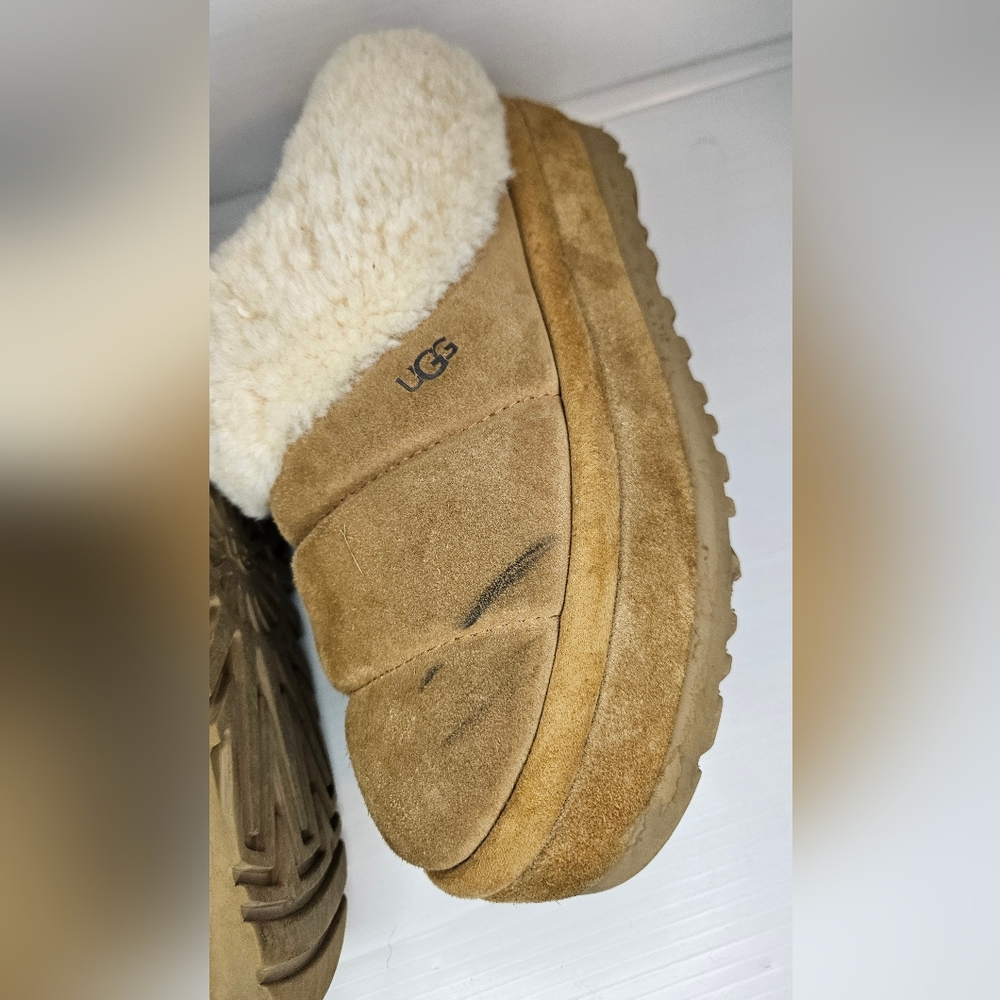 UGG Tazzlita Platform Slippers Size 8 - Picture 7 of 9